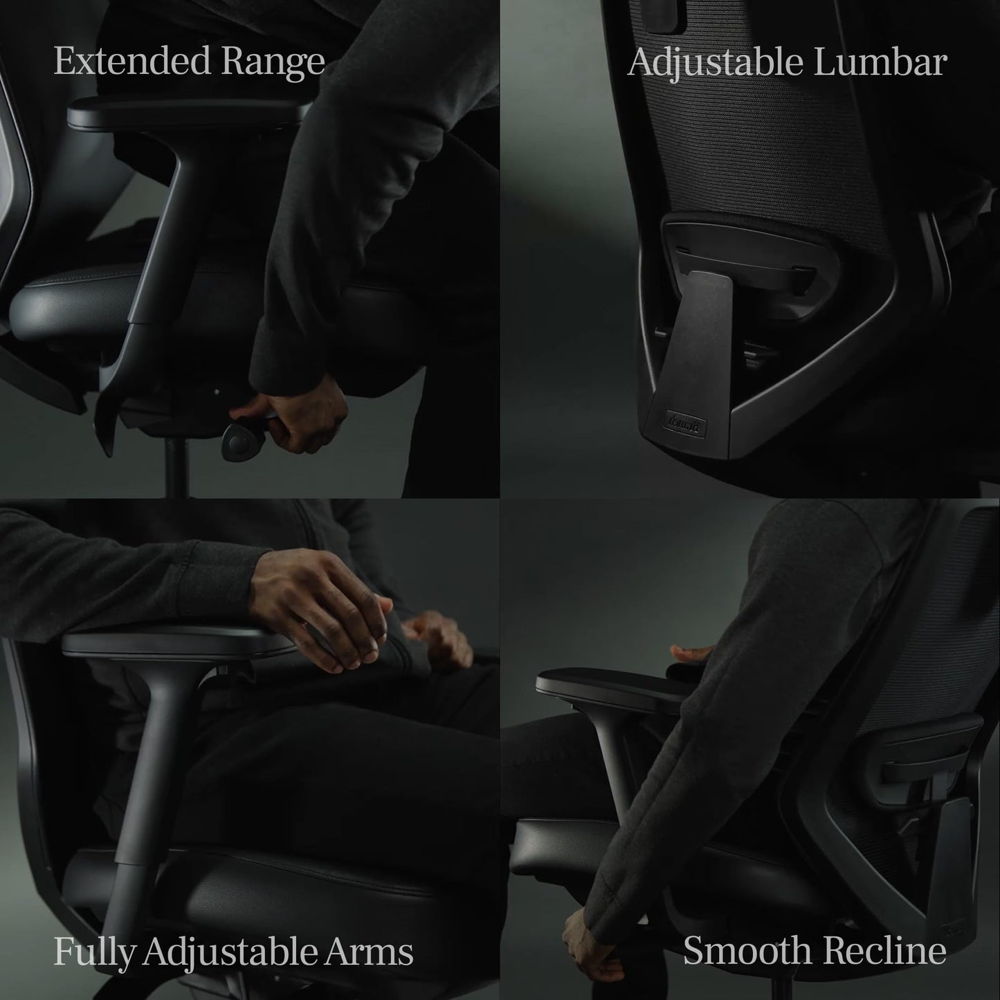 Branch Ergonomic Chair Pro - Mesh Office Chair with 14 Points of Adjustment - Height, Depth & Tilt Adjustable - 5D Armrests - Forward Tilt, Smooth Recline, and Lumbar Support - Spark